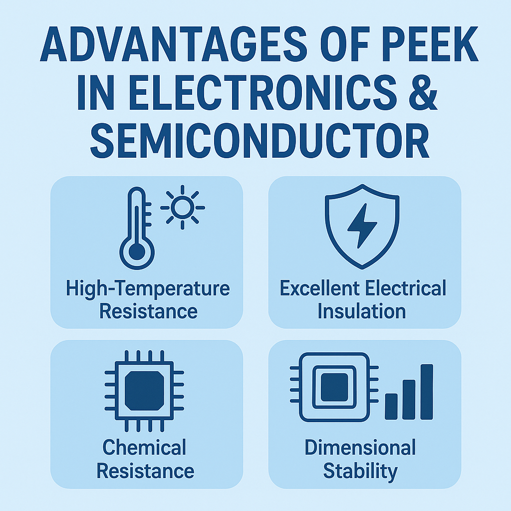 Advantages of PEEK in Electronics & Semiconductor